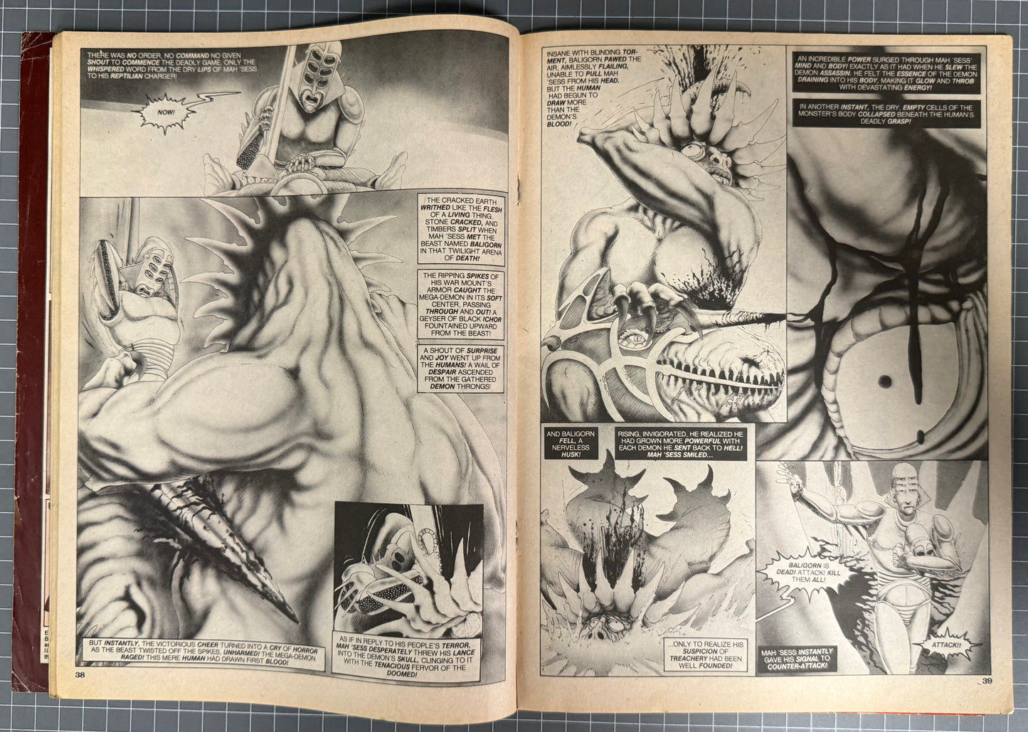 EERIE #124 [WARREN] HORROR COMIC MAGAZINE 1981 GD-