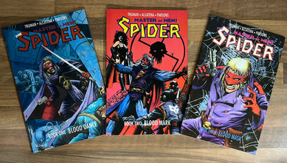 Master of Men: The Spider TPB Graphic Novels #1-3 - 1991 Eclipse Books