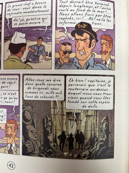 Les Aventures de Tintin: Vol 714 Pour Sydney HC. 1st Ed. 1968 Casterman "RARE"