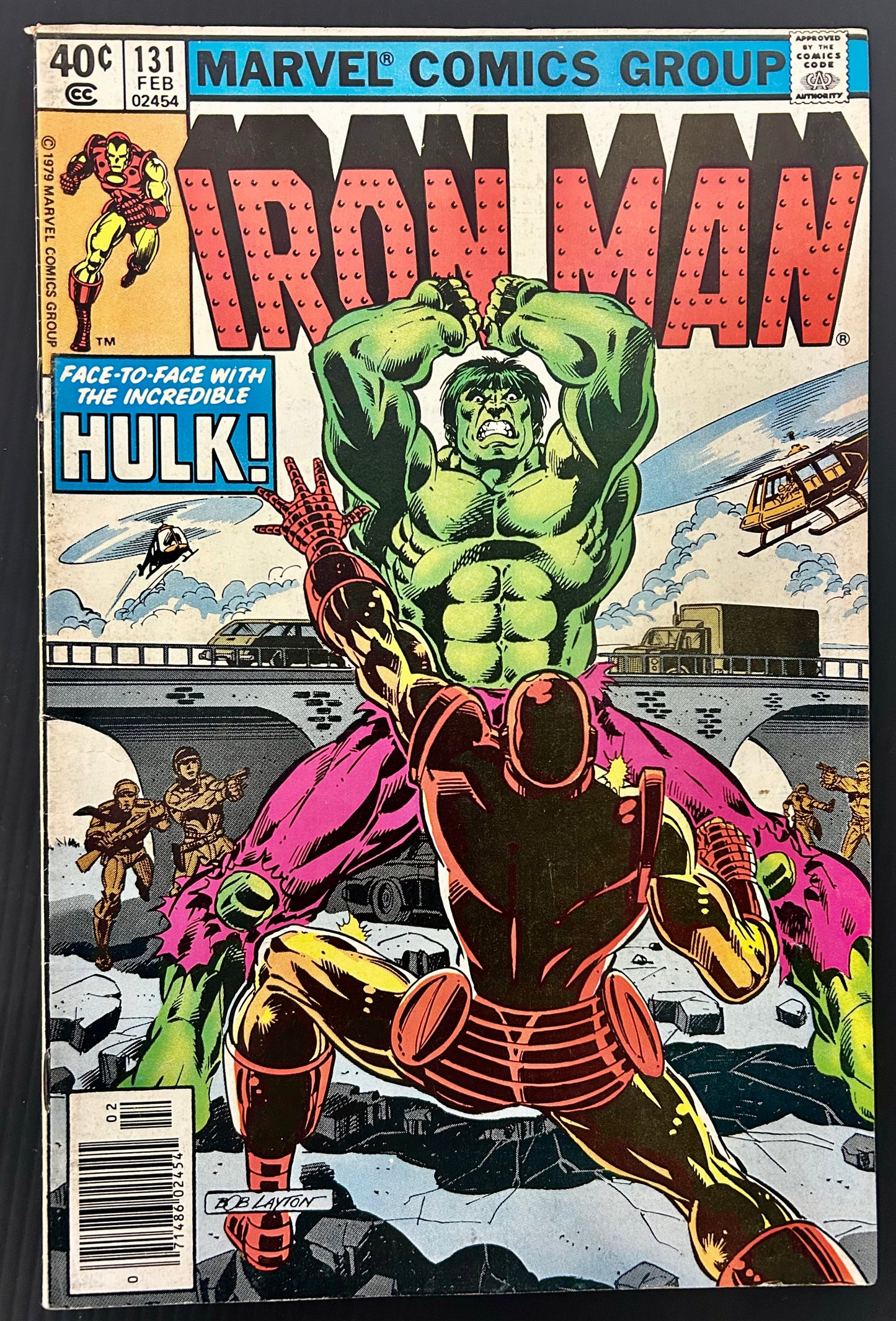 IRON MAN #131 [MARVEL COMICS] NEWSSTAND 1980 FN+
