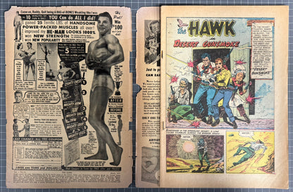 THE HAWK #11 [ST. JOHN] WESTERN PRE-CODE COMIC **MATT BAKER (GGA) COVER*** 1955