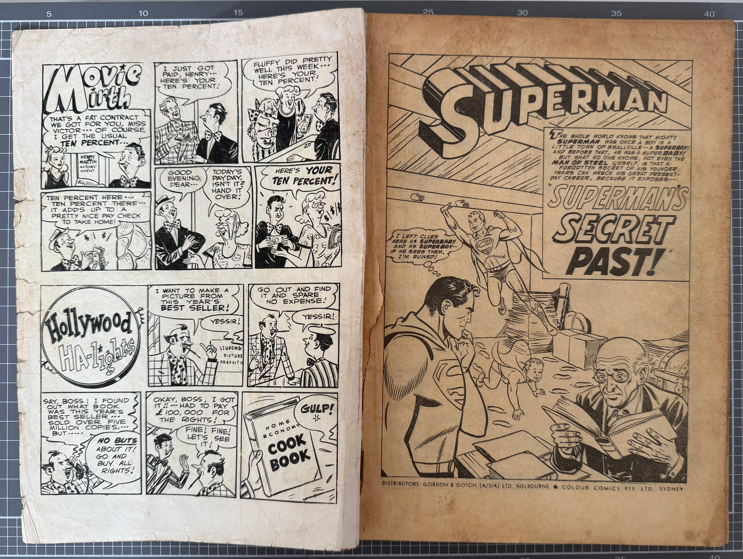 CENTURY THE 100 PAGE COMIC MONTHLY #5 COLOUR COMICS AUSTRALIAN PRE-DECIMAL 1956