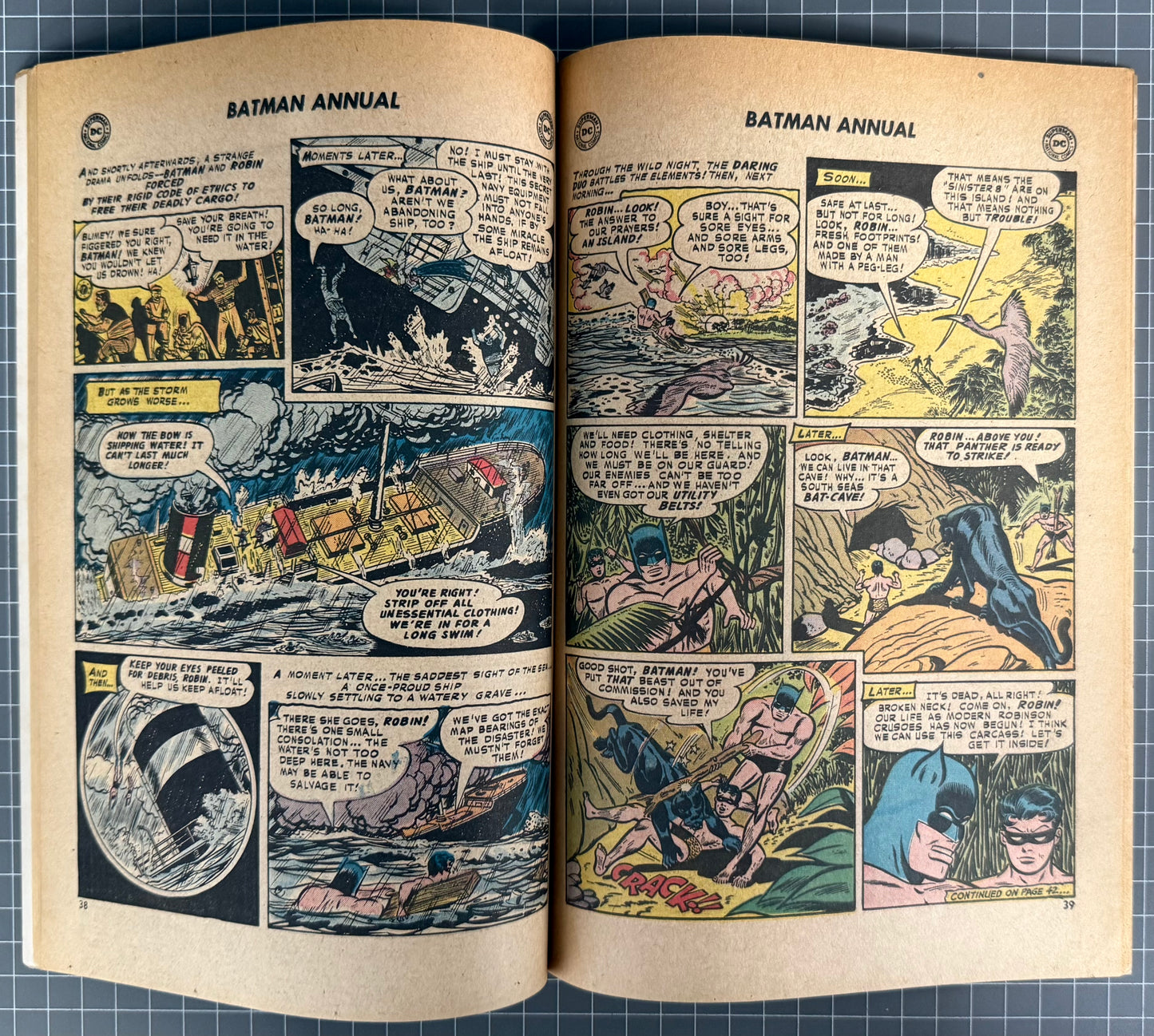 🔑 BATMAN ANNUAL #2 [DC COMICS] 1961 VG