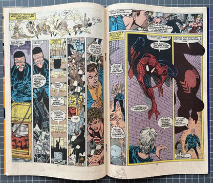 THE AMAZING SPIDER-MAN #349 [MARVEL COMICS] *DIRECT 1991 VF/NM