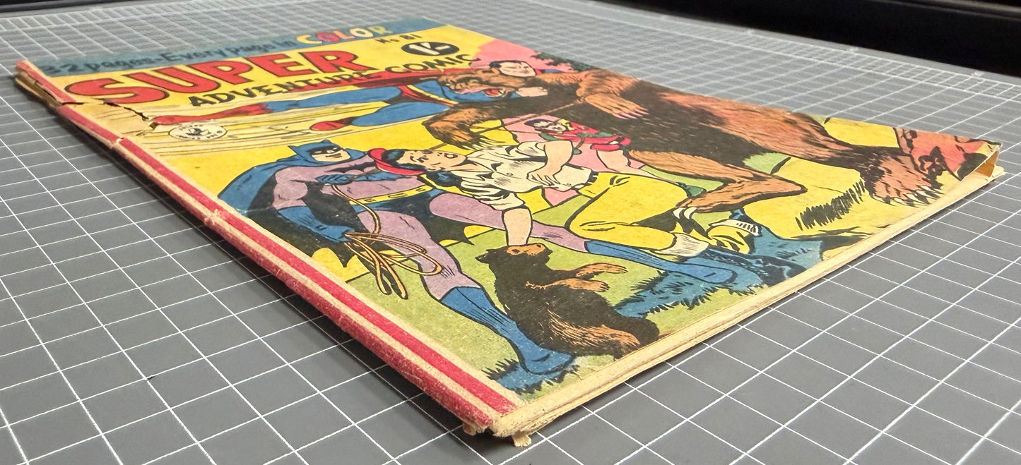 SUPER ADVENTURE COMIC #81 [COLOUR COMICS] AUSTRALIAN PRE-DECIMAL *SCARCE* 1957