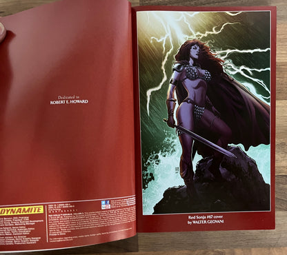 RED SONJA SHE-DEVIL WITH A SWORD OMNIBUS VOL 5 Dynamite