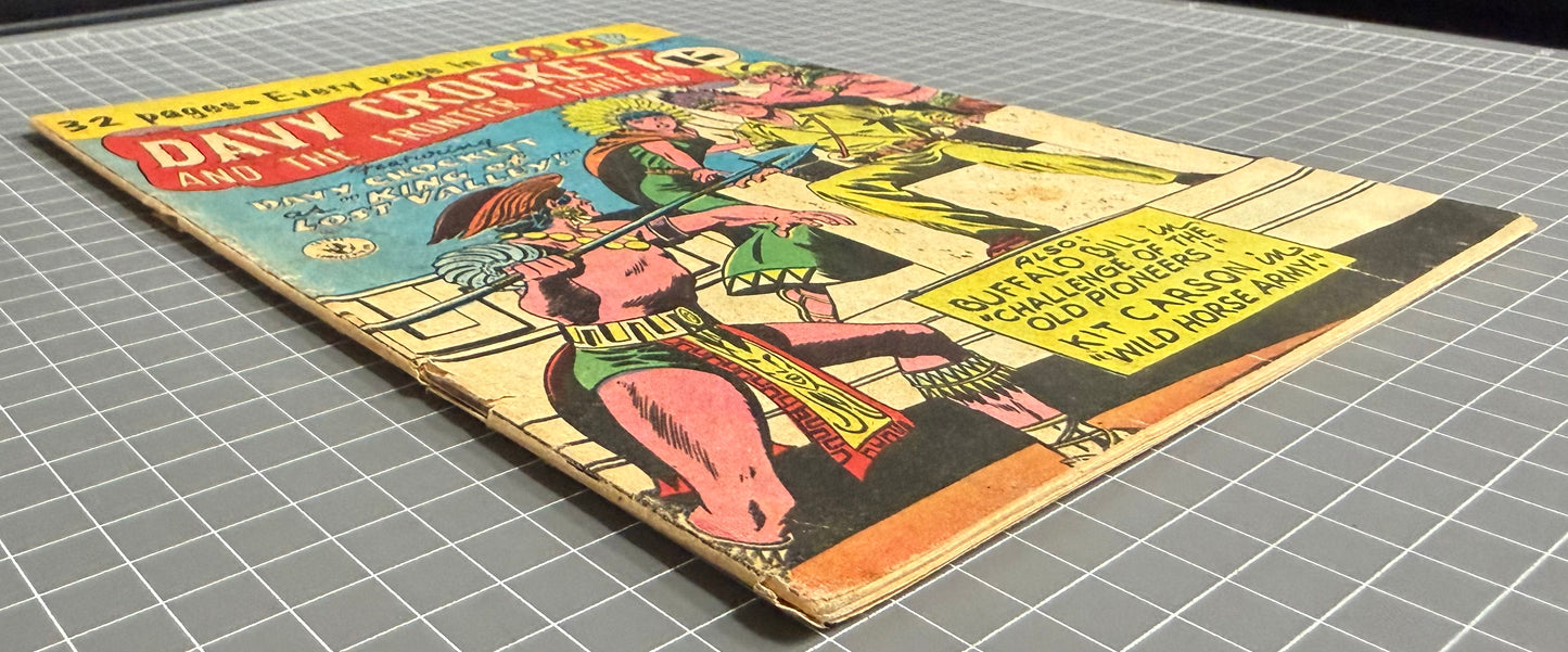 DAVY CROCKETT AND THE FRONTIER FIGHTERS #10 [COLOUR COMICS] AUSTRALIAN 1956