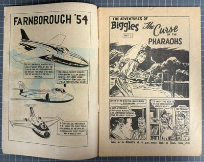 THE ADVENTURES OF BIGGLES #23 [ACTION COMICS] AUSTRALIAN *RARE* PRE-DECIMAL 1955