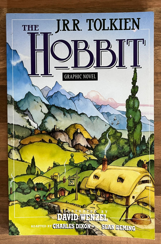 J.R.R Tolkien The Hobbit Graphic Novel - Illus. David Wenzel, Dixon 1991