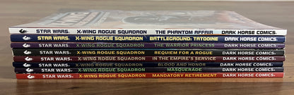 STAR WARS: 8 Volumes Complete X-Wing Rogue Squadron TPBs, 1st Prints *RARE*