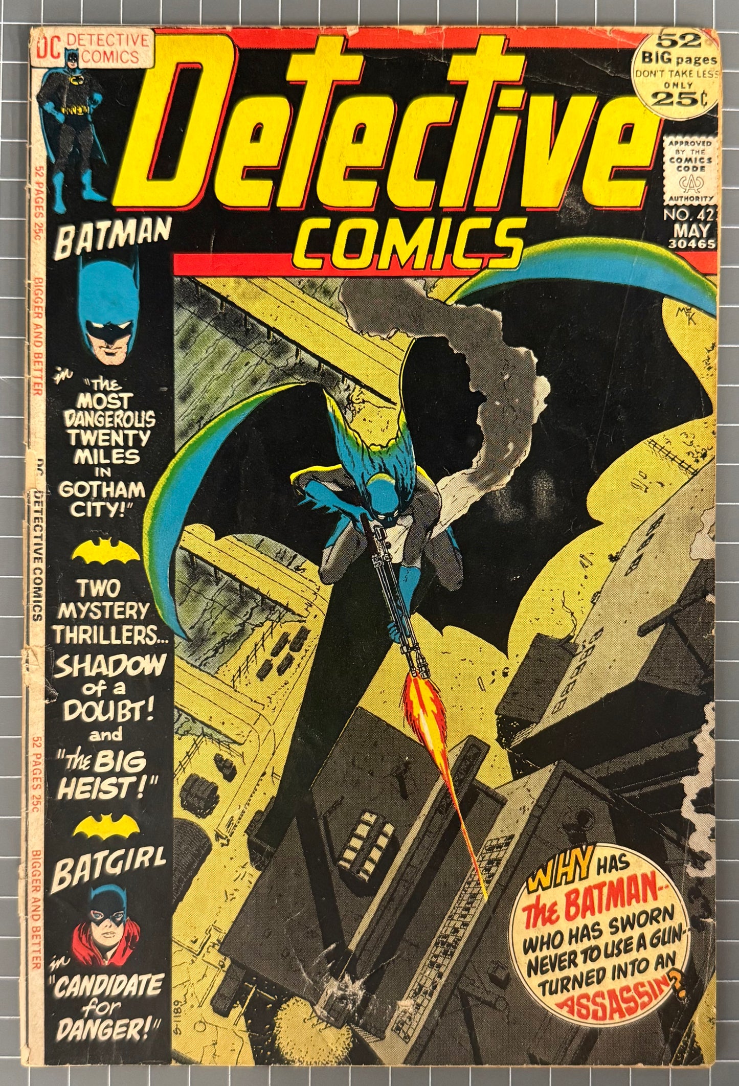 DETECTIVE COMICS #423 [DC COMICS] 1972 GD
