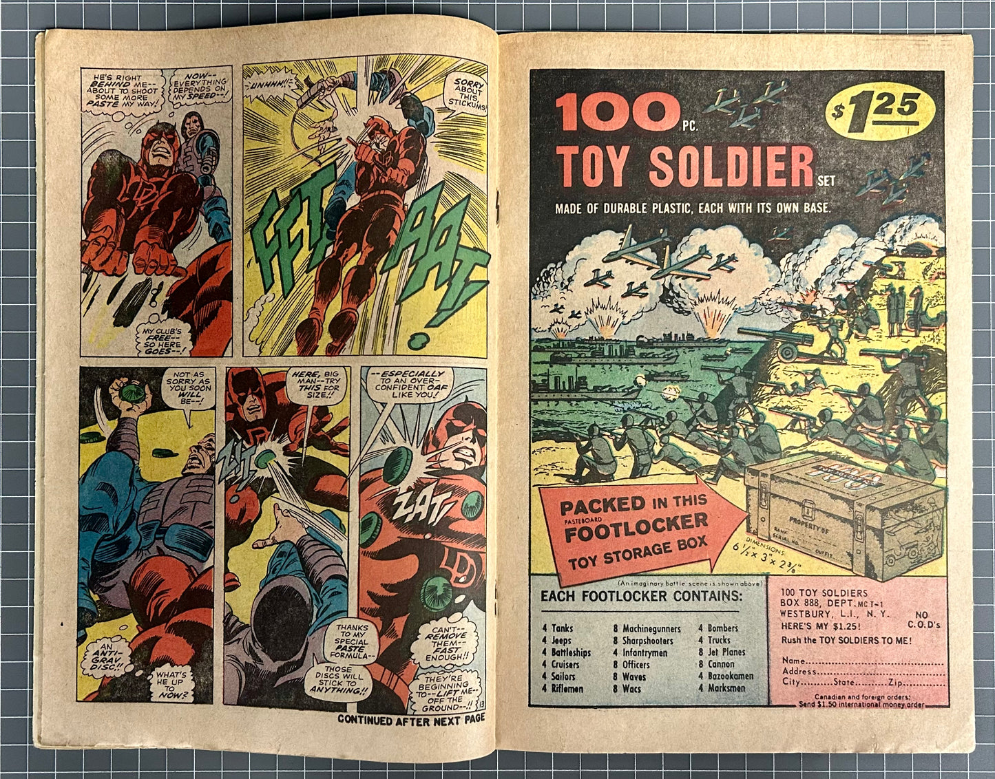 DAREDEVIL #35 [MARVEL COMICS] DIRECT 1967 GD