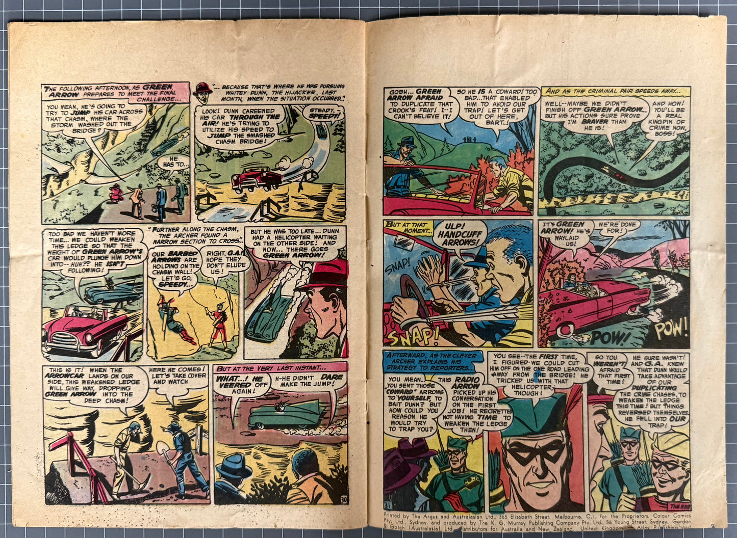 BATMAN #85 [COLOUR COMICS] AUSTRALIAN PRE-DECIMAL *SCARCE* 1957