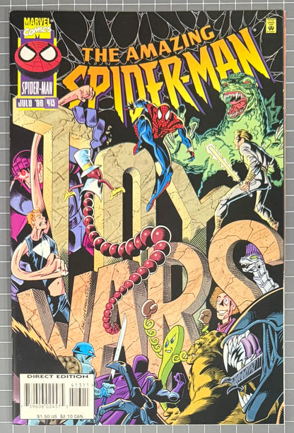 THE AMAZING SPIDER-MAN #413 [MARVEL COMICS] *KOOL AID SACHET* 1996 NM-