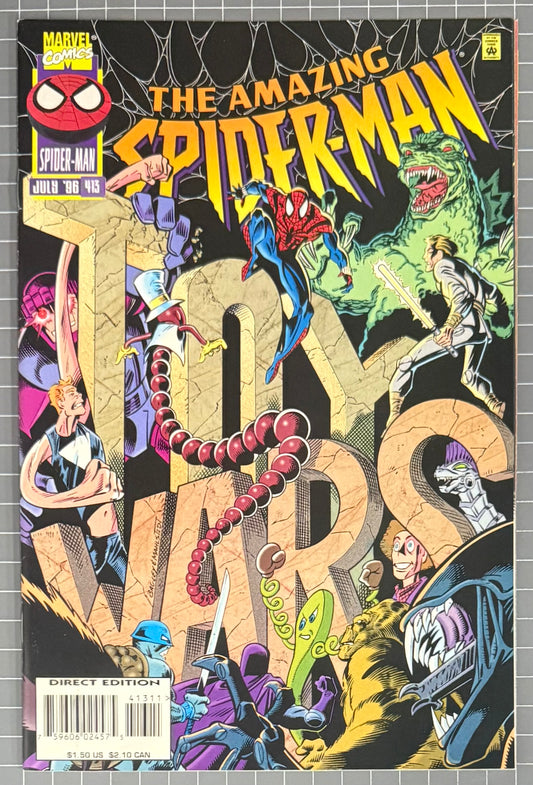 THE AMAZING SPIDER-MAN #413 [MARVEL COMICS] *KOOL AID SACHET* 1996 NM-