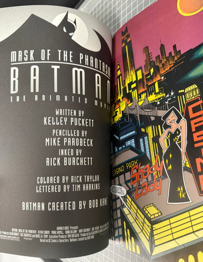 🔑 BATMAN: MASK OF THE PHANTASM [DC COMICS] DELUXE EDITION 1993 NM