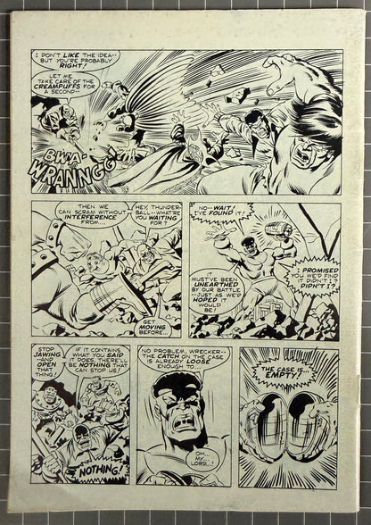🔑 THE DEFENDERS #6 [YAFFA PUBLISHING] AUSTRALIAN MARVEL DIGEST COMIC 1980