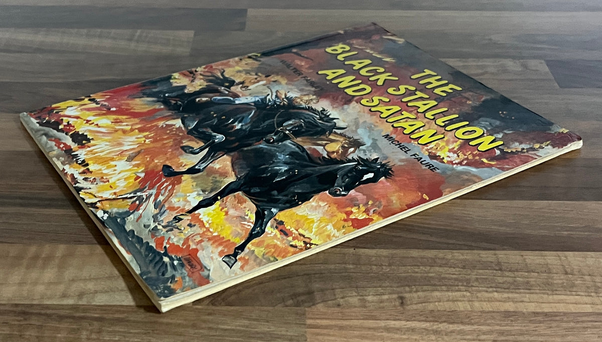 The Black Stallion and Satan - Walter Farley  Graphic Novel, 1983