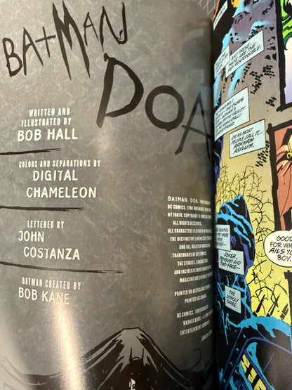 BATMAN DOA [DC COMICS] *BOB HALL* 1999 NM-