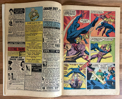 🔑 THE AVENGERS #114 [MARVEL COMICS] *MANTIS DEBUTS* 1973 FN+