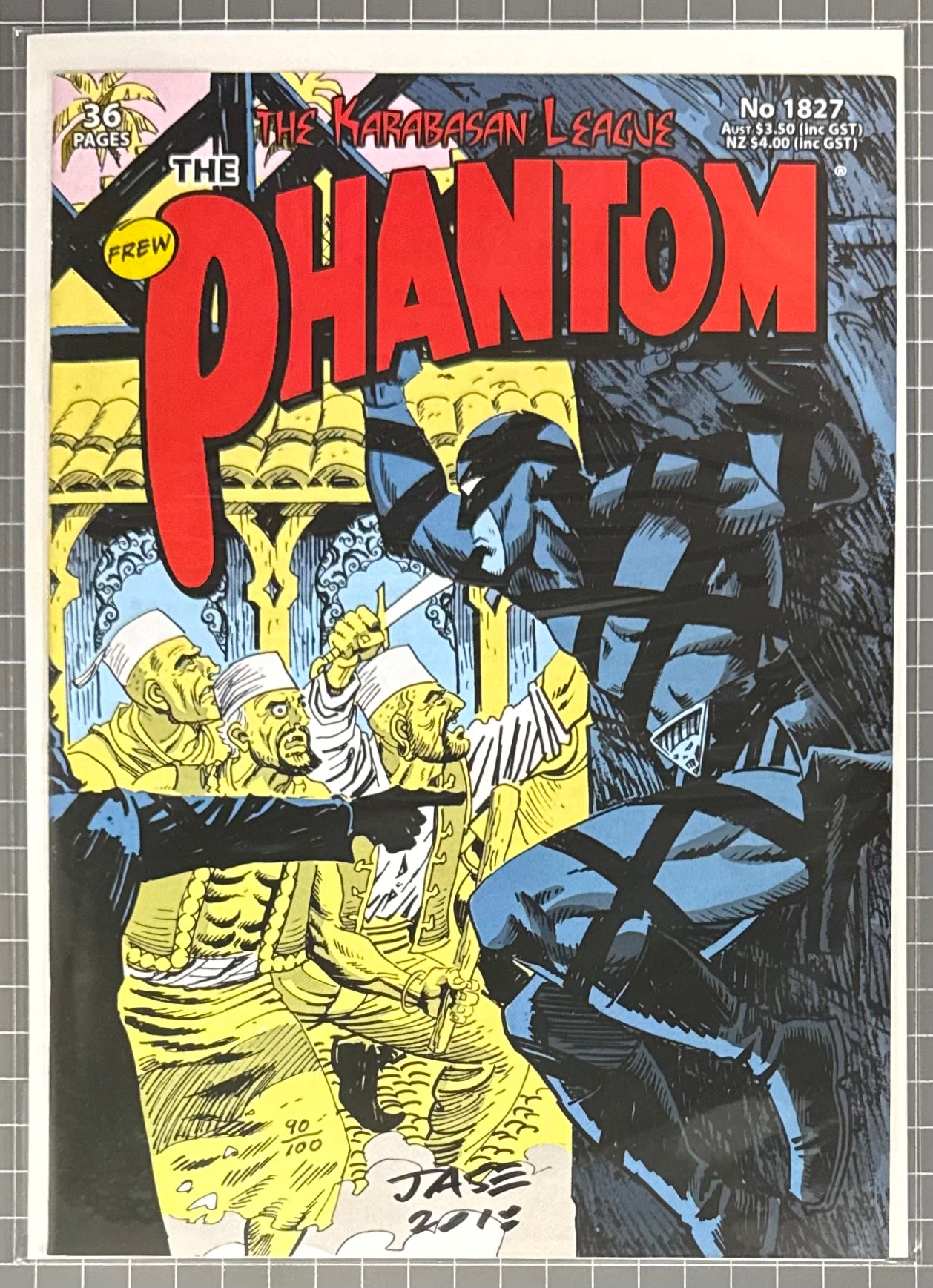 THE PHANTOM #1827 [FREW] ***SIGNED & LIMITED*** AUSTRALIAN COMIC 2018 NM