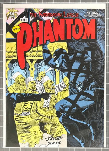 THE PHANTOM #1827 [FREW] ***SIGNED & LIMITED*** AUSTRALIAN COMIC 2018 NM