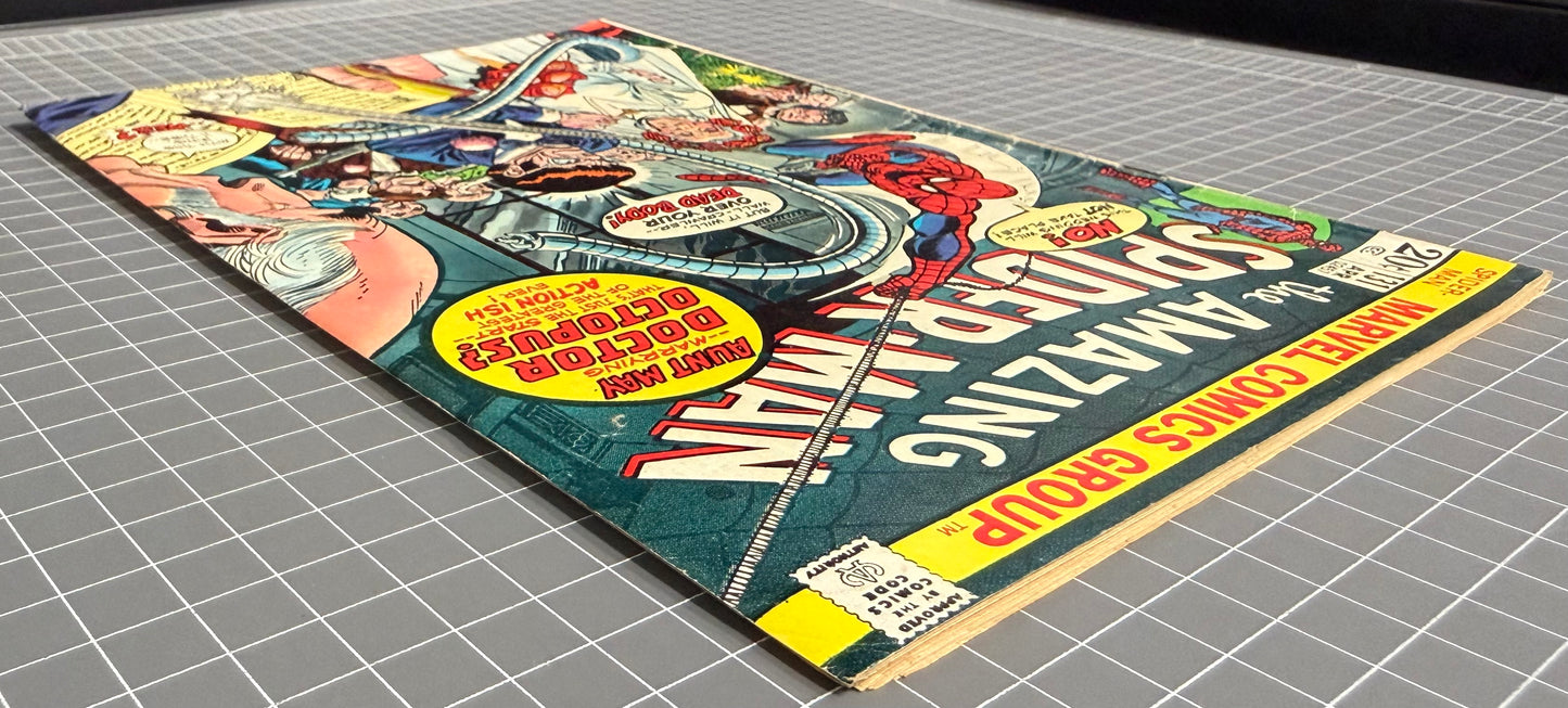🔑 THE AMAZING SPIDER-MAN #131 [MARVEL COMICS] DIRECT 1974 VG-