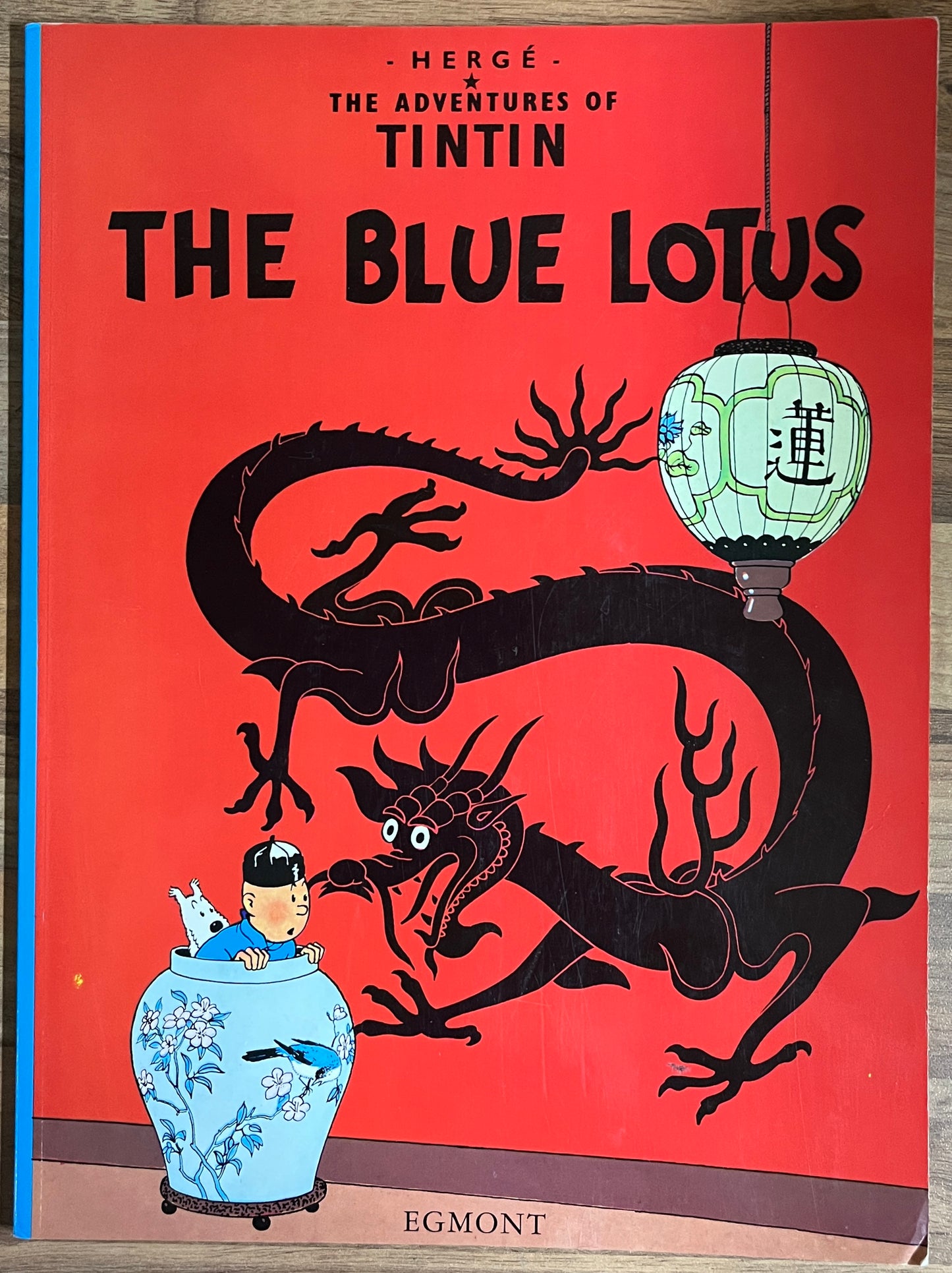 ADVENTURES OF TINTIN: THE BLUE LOTUS - HERGE, EGMONT PUBS, 2002