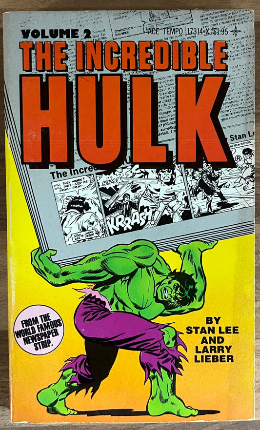 The Incredible Hulk Volume 2 by Stan Lee & Larry Lieber (Newspaper Strip) *SCARCE*