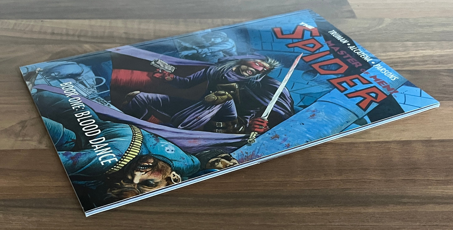 Master of Men: The Spider TPB Graphic Novels #1-3 - 1991 Eclipse Books