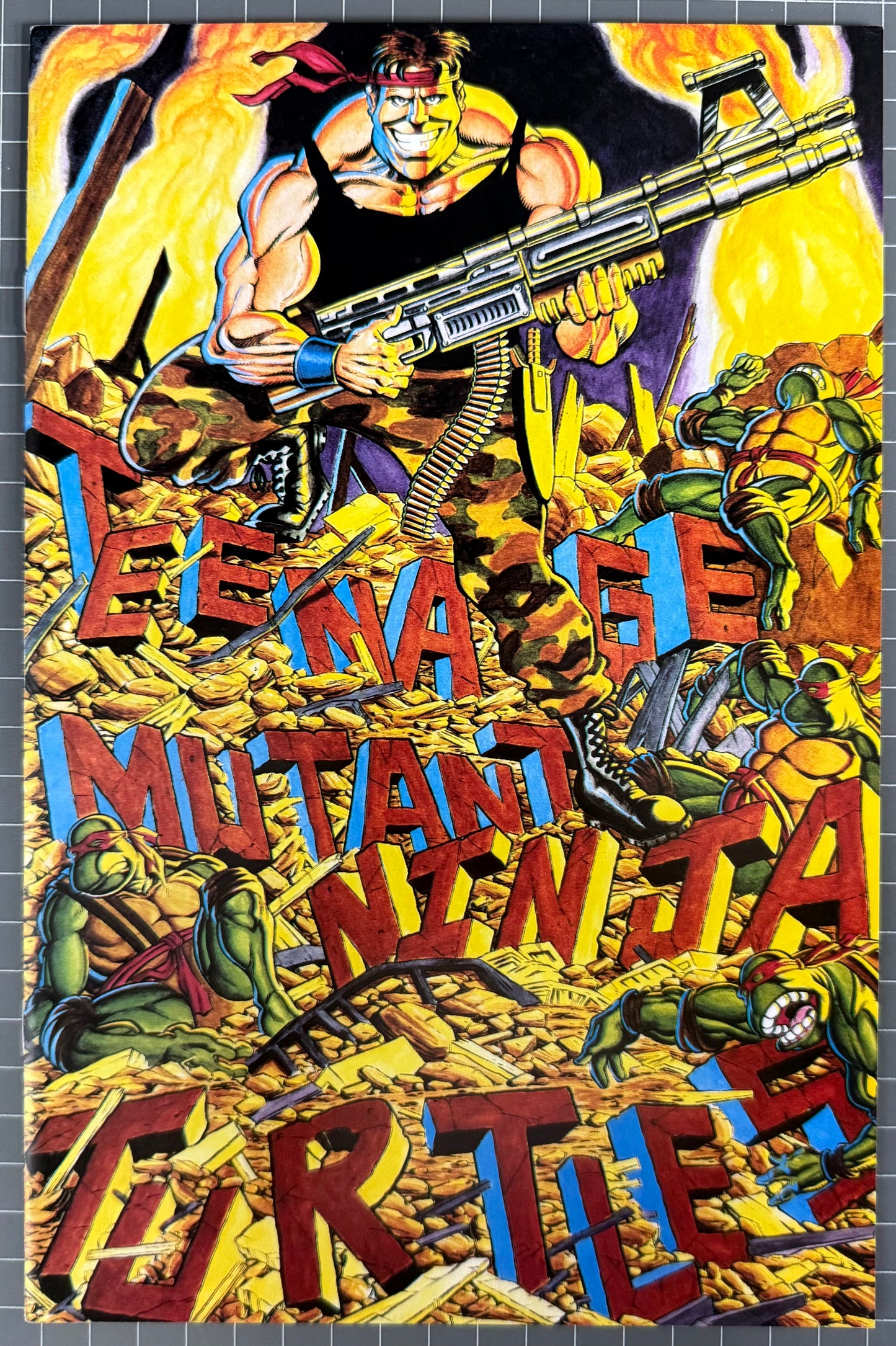 TEENAGE MUTANT NINJA TURTLES #34 (TMNT) [MIRAGE] COMIC 1990 NM-