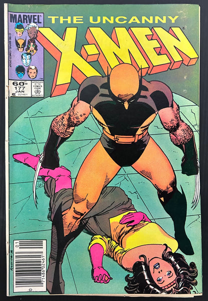 THE UNCANNY X-MEN #177 [MARVEL COMICS] 1984 VG+
