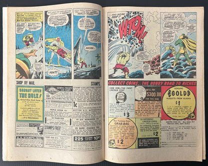 THE INCREDIBLE HULK #128 [MARVEL COMICS] DIRECT 1970 GD/VG