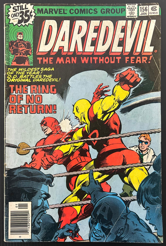 DAREDEVIL #156 [MARVEL COMICS] NEWSSTAND 1978 VG