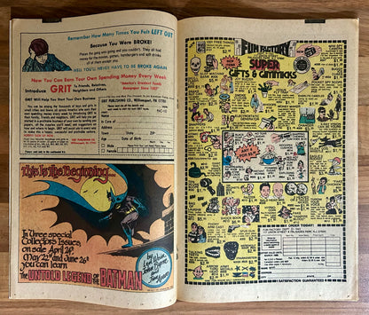 🔑 BATMAN #323 [DC COMICS] NEWSSTAND *2ND APPEARANCE TIM FOX* 1980 FN+