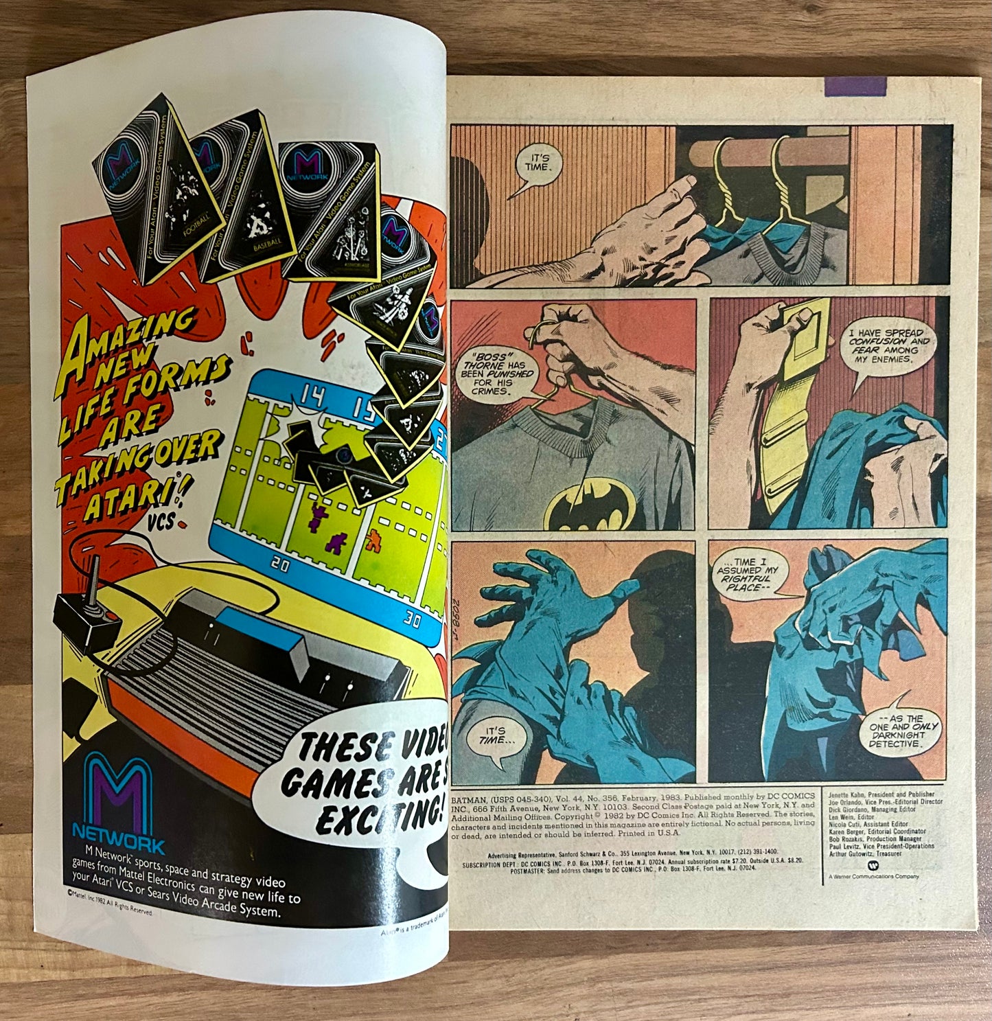 BATMAN #356 [DC COMICS] DIRECT 1983 VF-