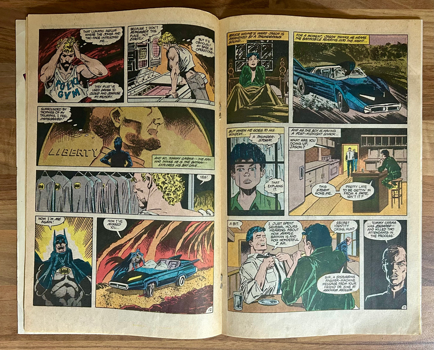 BATMAN #403 [DC COMICS] DIRECT 1987 VG