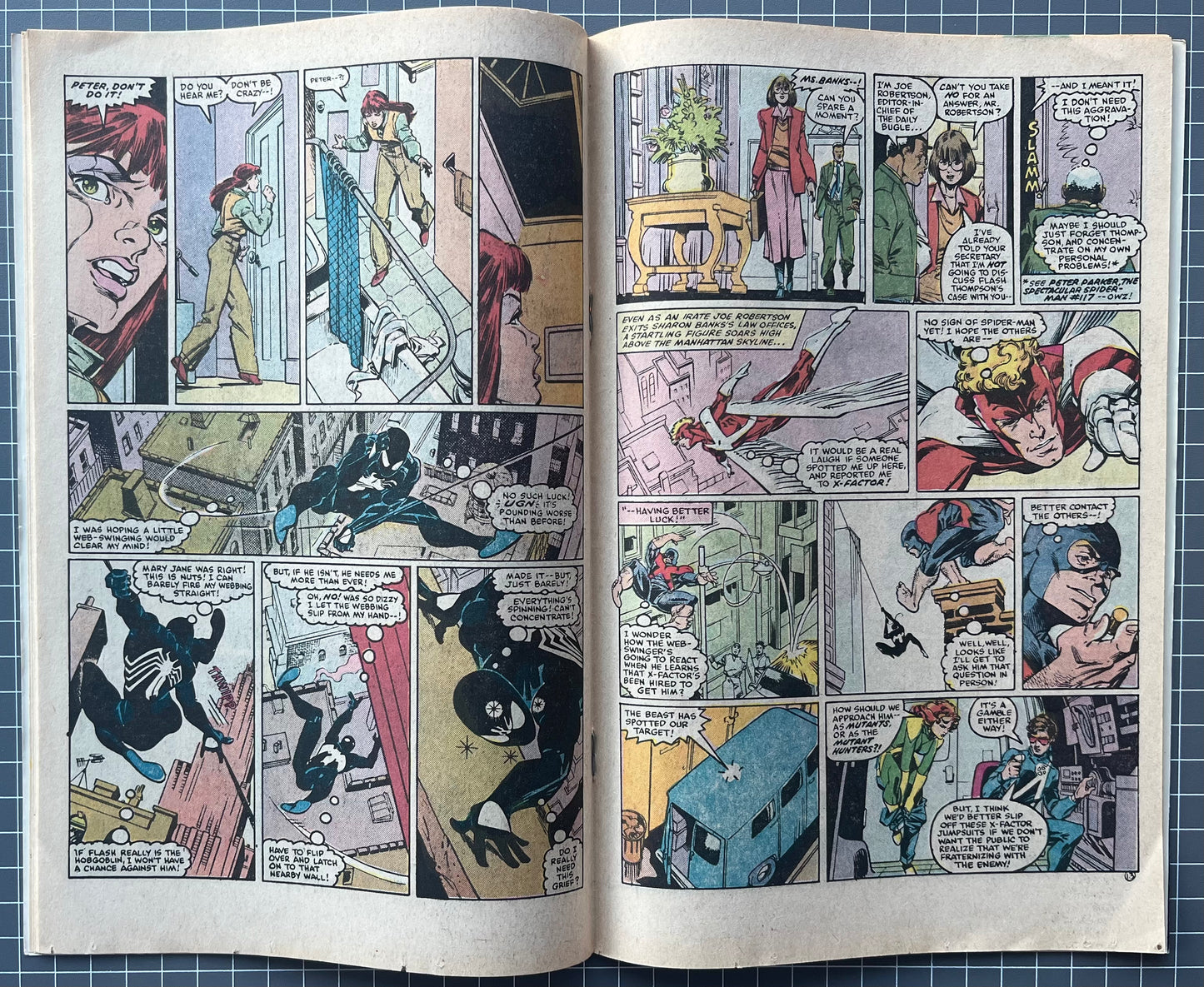 🔑 THE AMAZING SPIDER-MAN #282 [MARVEL COMICS] *25TH ANNIVERSARY FRAME* 1986 FN+