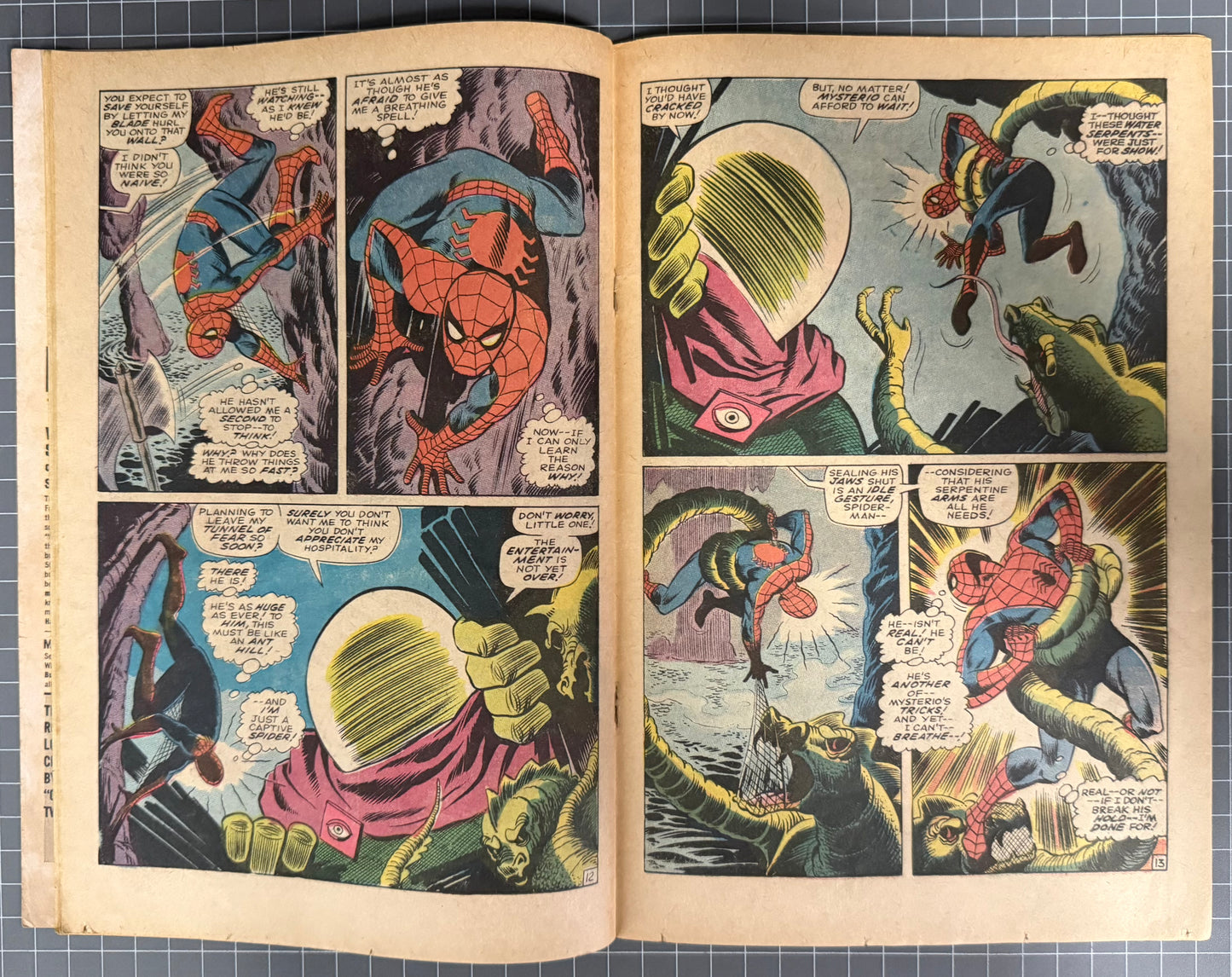 🔑 THE AMAZING SPIDER-MAN #67 [MARVEL COMICS] *JOHN ROMITA* 1968 GD+