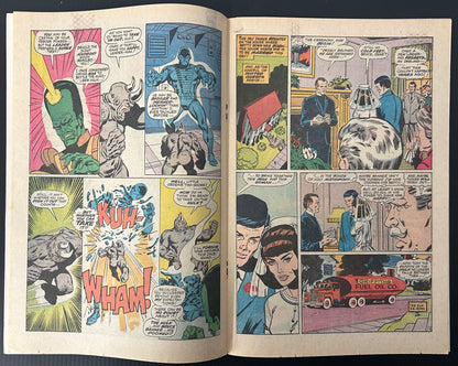 THE INCREDIBLE HULK #124 [MARVEL COMICS] DIRECT 1970 FN