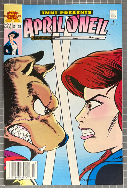 TMNT PRESENTS APRIL O'NEIL #3 [ARCHIE] COMIC 1993 FN/VF