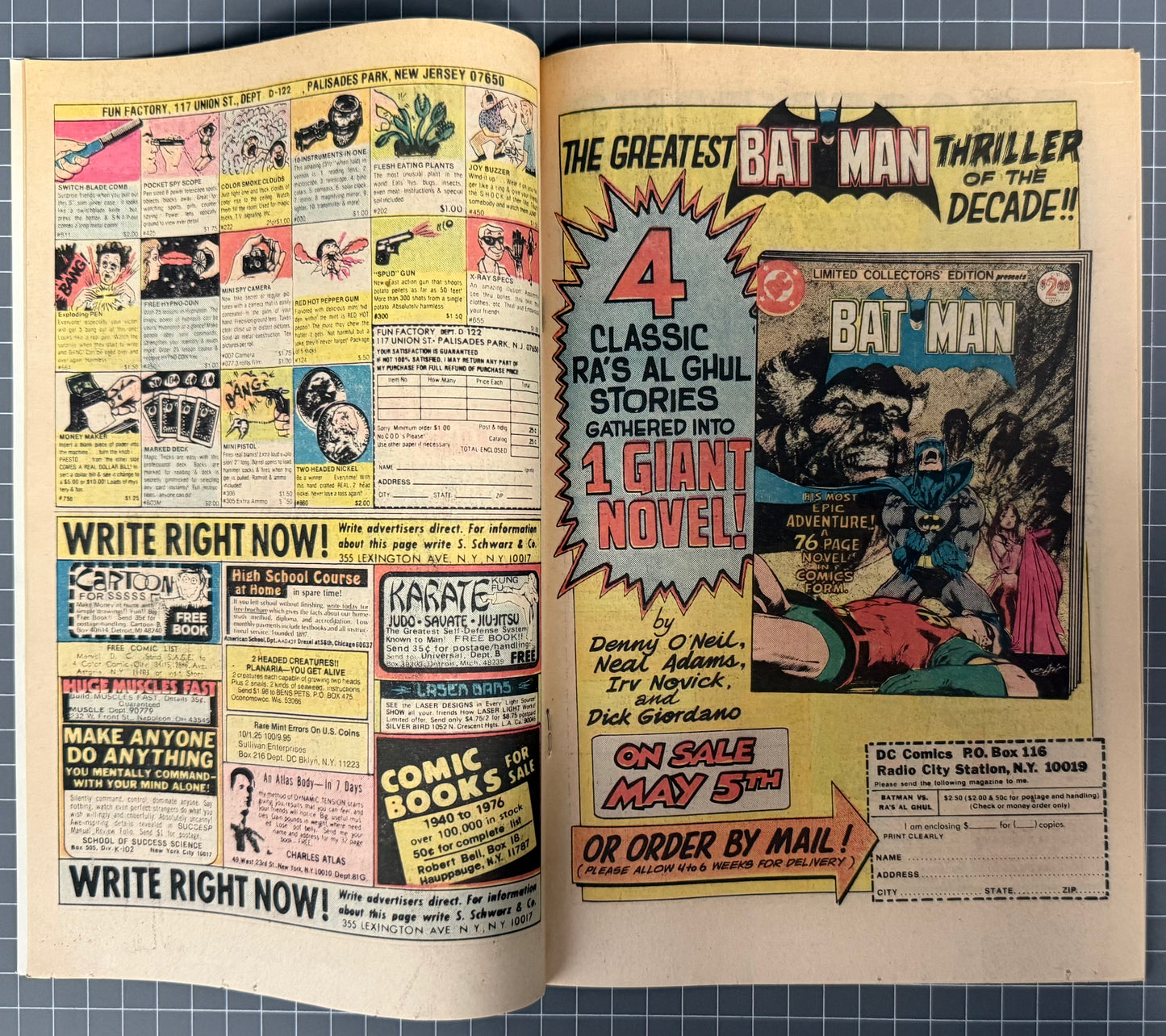 BATMAN #289 [DC COMICS] *MIKE GRELL COVER* 1977 VF