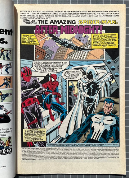 THE AMAZING SPIDER-MAN #356 [MARVEL COMICS] DIRECT 1991 VF/NM
