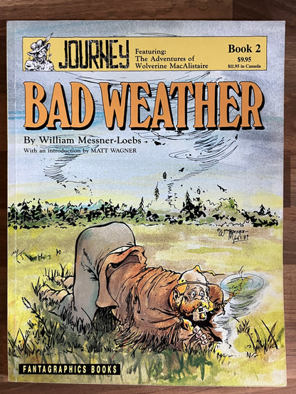 JOURNEY BOOK 2: BAD WEATHER [FANTAGRAPHICS BOOKS] TPB 1ST EDITION 1990
