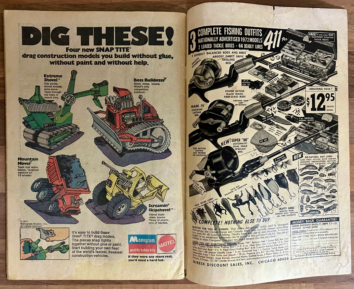 THE AVENGERS #104 [MARVEL COMICS] 1972 GD/VG