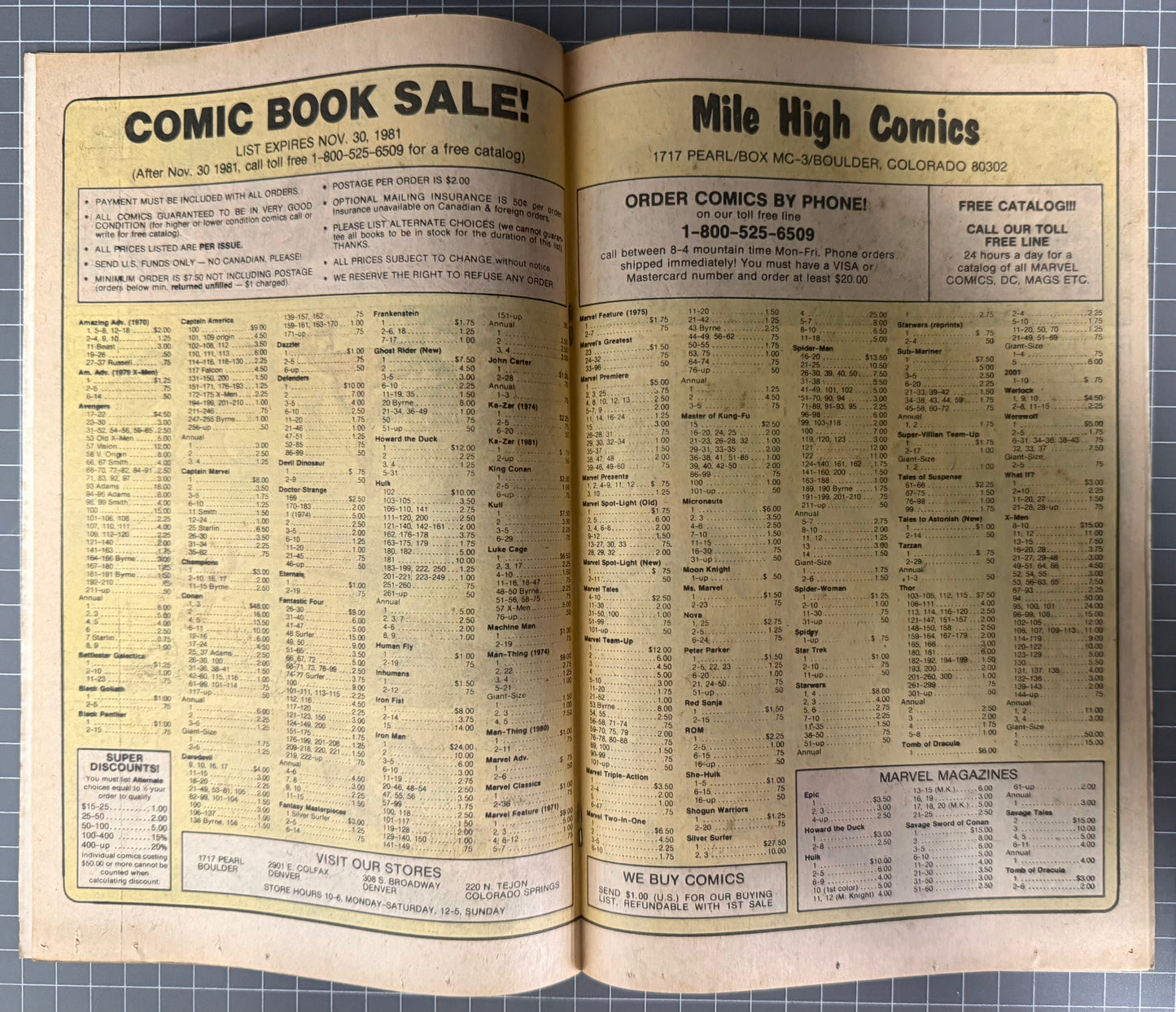 THE AMAZING SPIDER-MAN #221 [MARVEL COMICS] DIRECT 1981 VG/FN