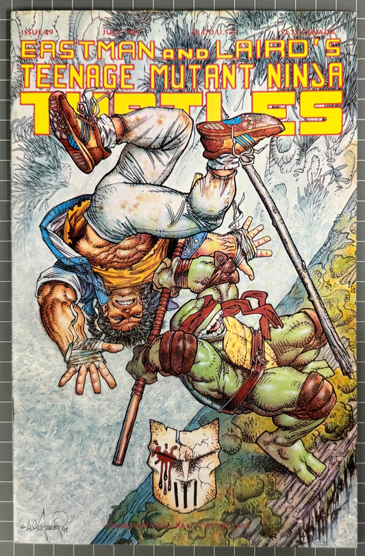 TEENAGE MUTANT NINJA TURTLES #49 (TMNT) [MIRAGE] COMIC 1992 VF-