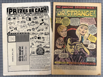 THE AMAZING SPIDER-MAN #109 [MARVEL COMICS] DIRECT *JOHN ROMITA* 1972 FR