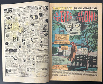 DAREDEVIL #80 [MARVEL COMICS] DIRECT 1971 VG
