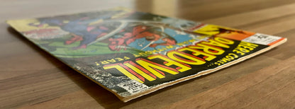 🔑 DAREDEVIL #59 [MARVEL COMICS] DIRECT *TORPEDO & CRIME WAVE DEBUT* 1969 GD+